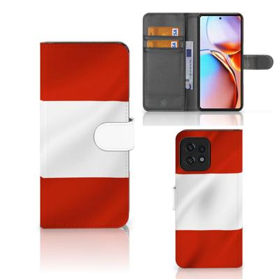 Motorola Edge 40 Pro | Bookstyle Case | Oostenrijk