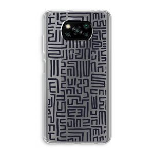 Moroccan Print: Xiaomi Poco X3 NFC Transparant Hoesje