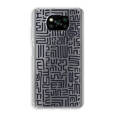 Moroccan Print: Xiaomi Poco X3 NFC Transparant Hoesje