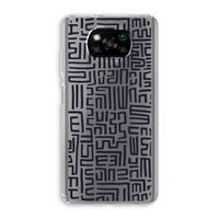 Moroccan Print: Xiaomi Poco X3 NFC Transparant Hoesje
