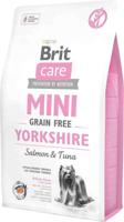 BRIT Care Mini Yorkshire Grain Free Salmon with tuna - droog hondenvoer - 2 kg