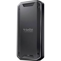 SanDisk 1 TB Externe SSD harde schijf Thunderbolt 3, USB-C 3.2 Gen 2 Zwart SDPS31H-001T-GBC1D