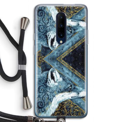 Golden Fox: OnePlus 7 Pro Transparant Hoesje met koord