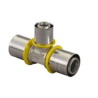 Uponor gas pers T stuk verlopend 25x20x20mm 1030569 - thumbnail