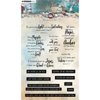 Studio Light • tide of hope clear stamp my hope is in you