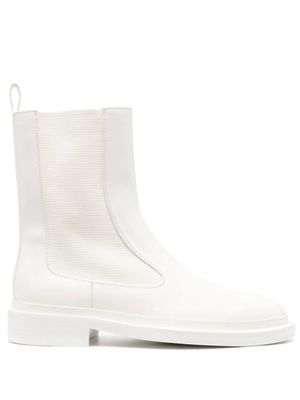 Jil Sander bottines à design à enfiler - Blanc