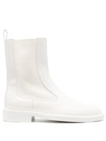Jil Sander bottines à design à enfiler - Blanc
