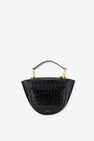 Wandler crossbody Hortensia Mini 000025-3251 black croco