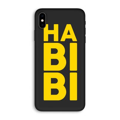 Habibi Blue: iPhone XS Max Biologisch afbreekbaar hoesje