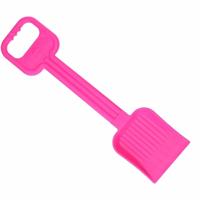 Zand speelgoed schep - fuchsia roze - 54 cm - kunststof - strandschep