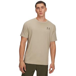 Under Armour Sportstyle Left Chest Logo T-Shirt Lichtgrijs