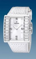 Horlogeband Festina F16538-1 Leder Wit 32mm