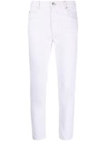 MARANT ÉTOILE pantalon en coton Nea à coupe slim - Blanc - thumbnail