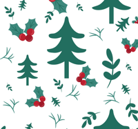 Kerst natuur kerst behang