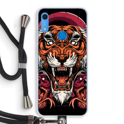Tiger and Rattlesnakes: Huawei Y6s Transparant Hoesje met koord