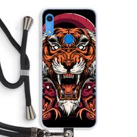 Tiger and Rattlesnakes: Huawei Y6s Transparant Hoesje met koord