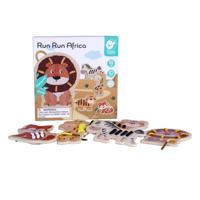 Classic World world rijgpuzzel wilde dieren, 10dlg. Classic World world rijgpuzzel wilde dieren, 10dlg.