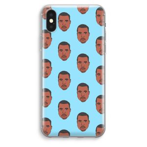 Kanye Call Me?: iPhone XS Max Transparant Hoesje