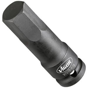 Vigor V7019-H19 krachtdop Krachtkopsleutel Zwart