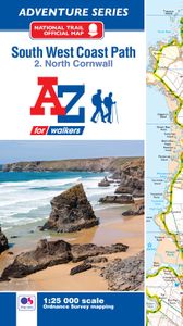 Wandelatlas 2 Adventure Atlas South West Coast Path North Cornwall | A