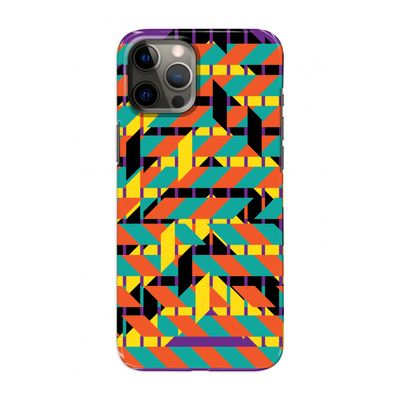Skew Bee 2: Volledig geprint iPhone 12 Hoesje