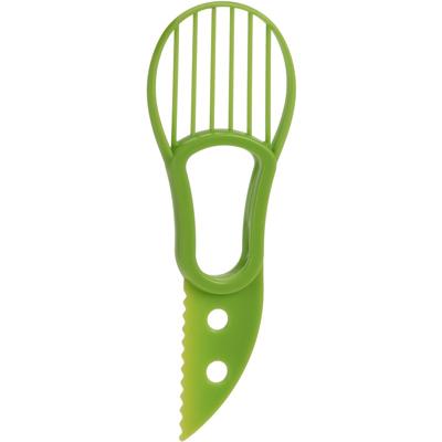 Excellent Houseware Avocado snijmes - groen - 3-in-1 - Avocadomessen - avocadosnijders