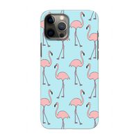 Anything Flamingoes: Volledig geprint iPhone 12 Hoesje