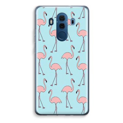 Anything Flamingoes: Huawei Mate 10 Pro Transparant Hoesje