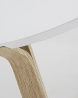 Kave Home Kave Home Salontafel Dilos rond, hout wit,, 90 x 32 x 90 cm - thumbnail