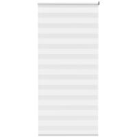 HOMCOM raamgordijn, elektrisch zebragordijn, met afstandsbediening, wit, 90x180 cm