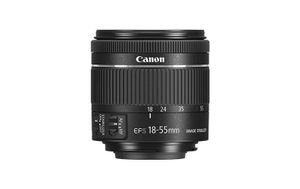 Canon EF-S 18-55mm f/4-5.6 IS STM SLR Standaardzoomlens Zwart