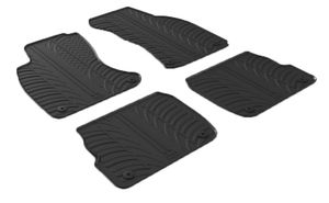 Rubbermatten passend voor Audi A6 1997-2004 (T-Design 4-delig) GL0253