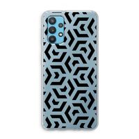 Crazy pattern: Samsung Galaxy A32 4G Transparant Hoesje