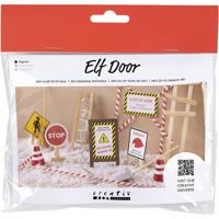Creativ Company Mini hobbyset kabouterdeur, in aanbouw, 1 doos