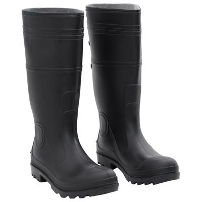 VidaXL Regenlaarzen maat 41 pvc zwart