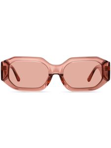 Linda Farrow lunettes de soleil Blake à monture ovale - Rose