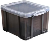 Really Useful Box opbergdoos 35 liter, transparant gerookt Really Useful Box opbergdoos 35 liter, transparant gerookt