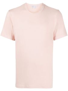 James Perse t-shirt en coton à col rond - Rose