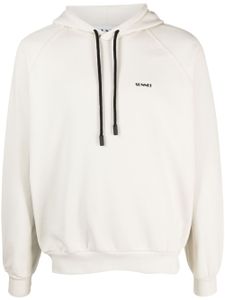 Sunnei hoodie en coton biologique - Tons neutres