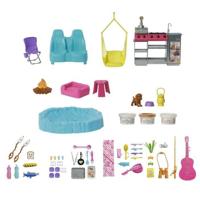 Barbie - Droomcamper-speelset met meer dan 60 accessoires - Barbie - HRJ78