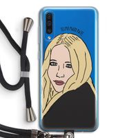 Mary Kate: Samsung Galaxy A50 Transparant Hoesje met koord