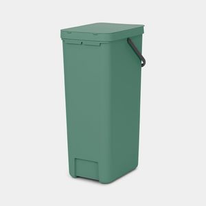 Brabantia Sort & Go Afvalemmer 40 Liter - Fir Green