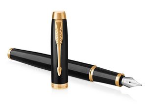 Parker IM vulpen Cartridgevulsysteem Zwart, Goud 1 stuk(s)