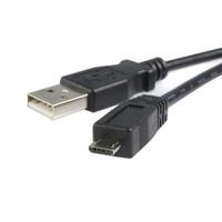 Kabel Micro USB Startech UUSBHAUB3M USB A Micro USB B Zwart