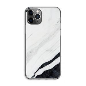 Elegante marmer: iPhone 11 Pro Max Transparant Hoesje