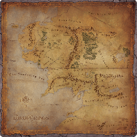 Journeys in Middle Earth - Gamemat