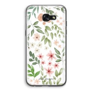 Botanical sweet flower heaven: Samsung Galaxy A5 (2017) Transparant Hoesje