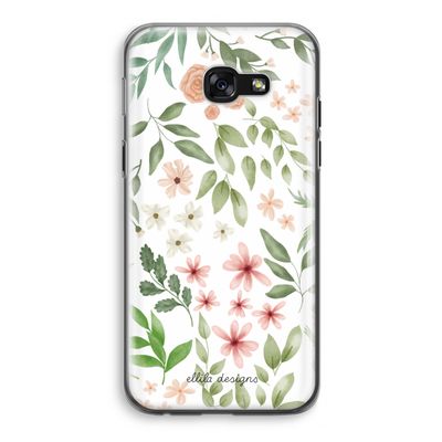 Botanical sweet flower heaven: Samsung Galaxy A5 (2017) Transparant Hoesje