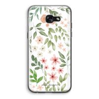 Botanical sweet flower heaven: Samsung Galaxy A5 (2017) Transparant Hoesje