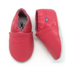 Stabifoot Babysoft babyslofjes uni fuchsia Maat